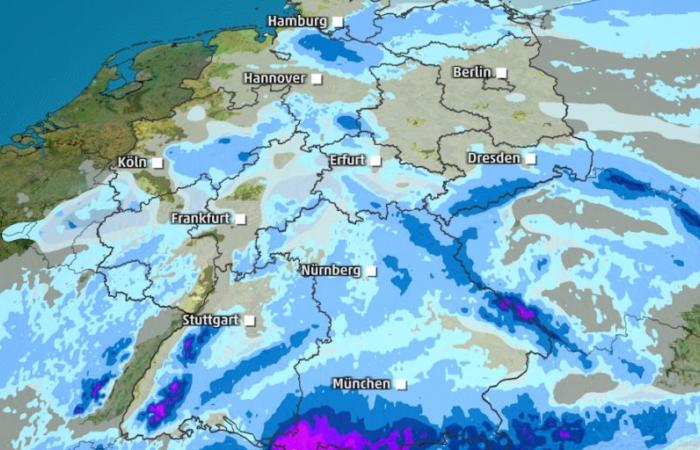 Winter is turning up and is now bringing up to 35 centimeters of new snow – meteorology