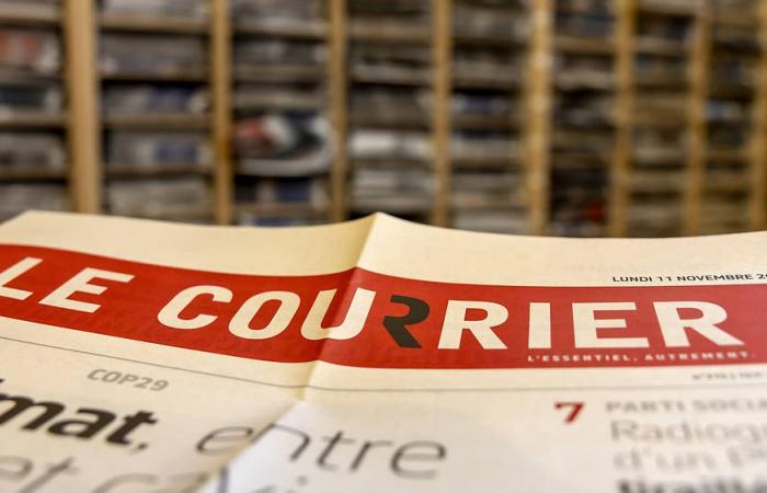 Four journalists share the editorial-in-chief of Le Courrier