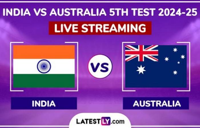 India vs Australia Free Live Streaming Online, 5th Test 2024-25 Day 1: How To Watch IND vs AUS Border-Gavaskar Trophy Cricket Match Live Telecast on TV?