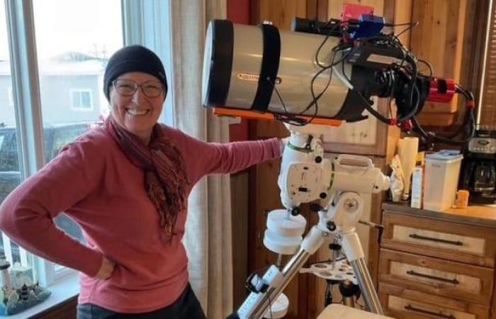 Édith Tanguay, the north-coastal astronomer who photographs the invisible