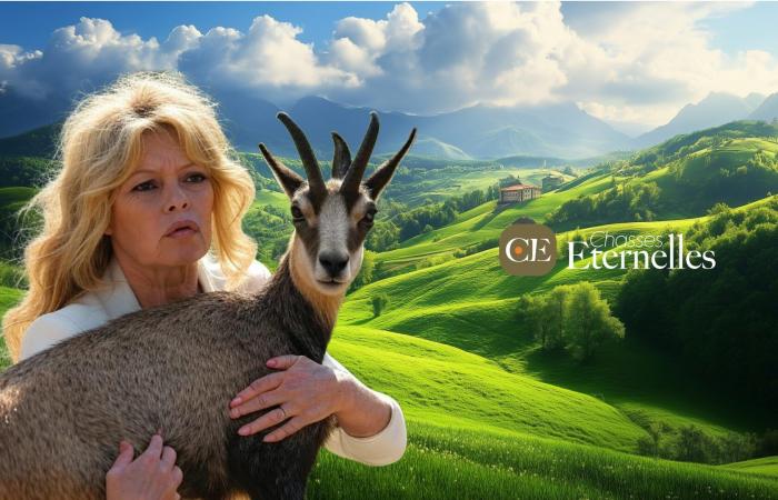 Brigitte Bardot and the Doubs chamois