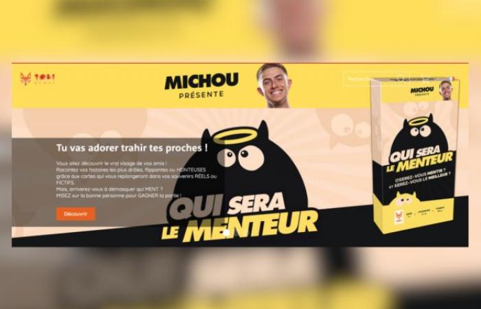 the game “Who will be the liar?” by YouTuber Michou including sexual innuendo targeted by a consumer recall