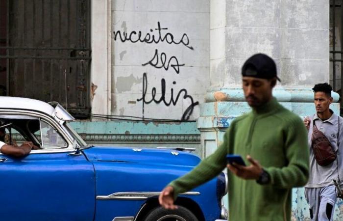 In Cuba: “You must be happy”, the graffiti that shakes the inhabitants