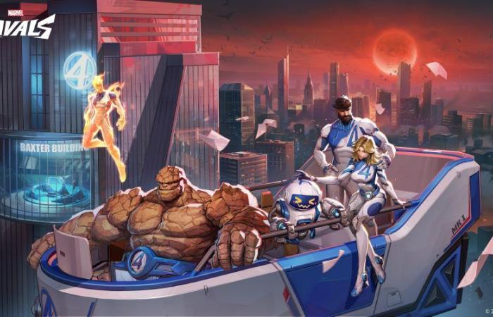 The Fantastic Four are coming soon to Marvel Rivals, first official image