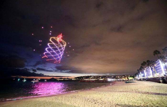 500 devices in the sky to celebrate 2025, we take you behind the scenes of the drone mega-show in Antibes