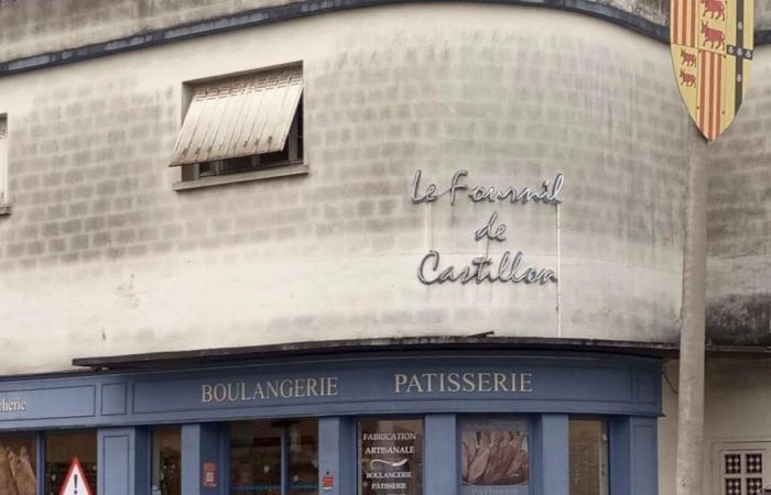 the attacker of the baker in Castillon-la-Bataille leaves without the cash register