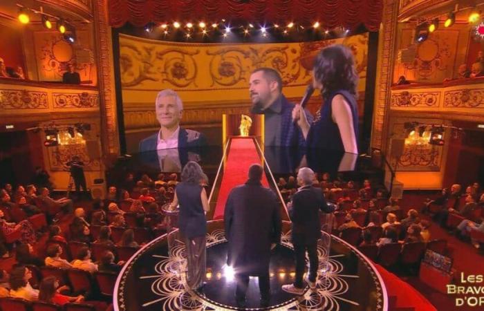 “Bravos d’or”: why were the hosts and guests filmed from behind?