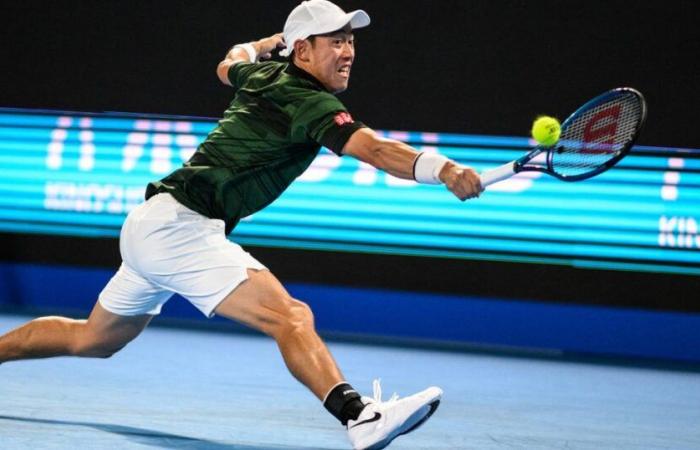 Nishikori qualified for the quarter-finals in Hong Kong