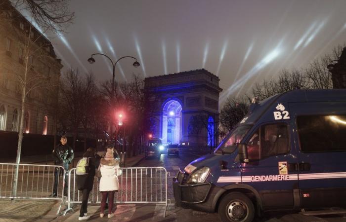 New Year's Eve: 136 arrests in Paris