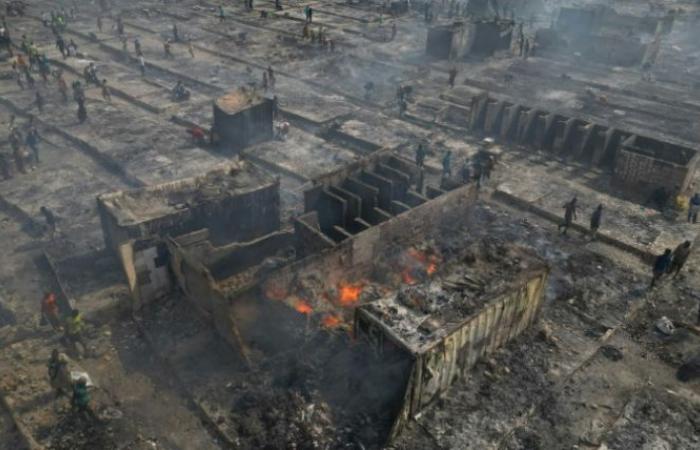 In Accra, a huge fire devastates Ghana’s main second-hand clothing market – 01/02/2025 at 10:31 p.m.