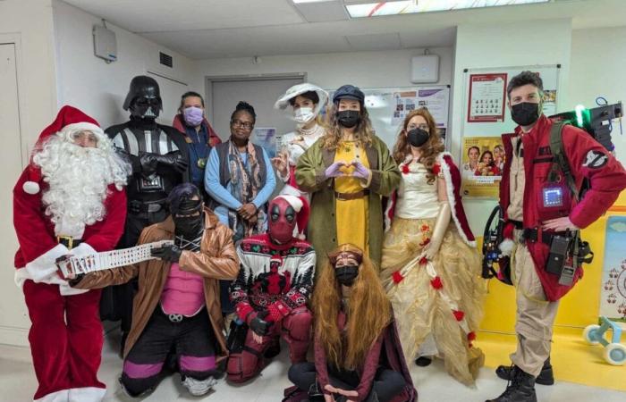 This association of cosplayers from Orléans visits children in hospitals