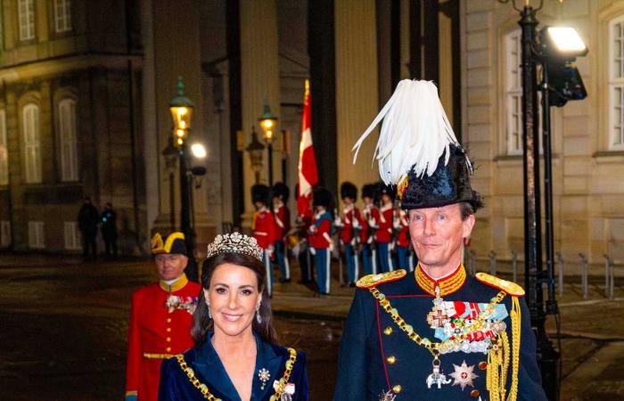 the Danish royal family celebrates the New Year 2025 with great fanfare with the government