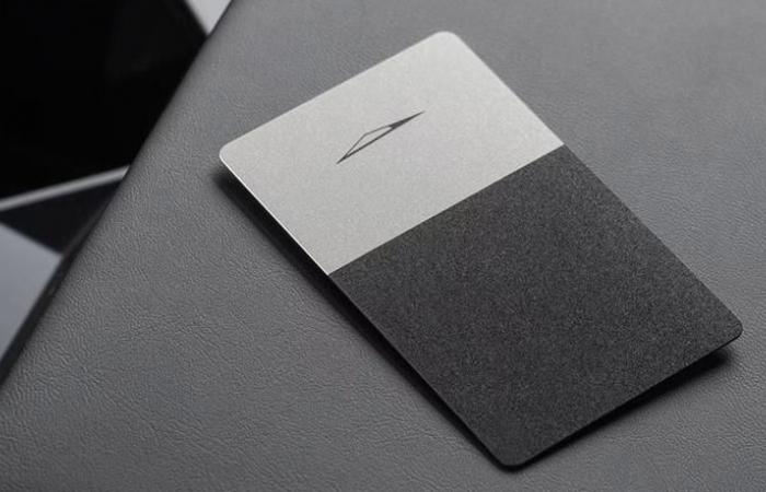 Tesla released a metal key card for Cybertruck owners