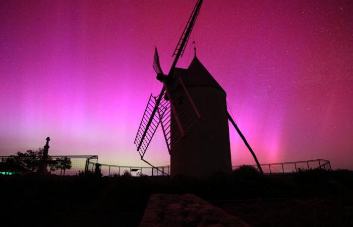 IN PICTURES. Magnificent Northern Lights lit up the sky in France on January 1