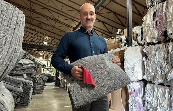 Textile recovery: the second life of t-shirt scraps