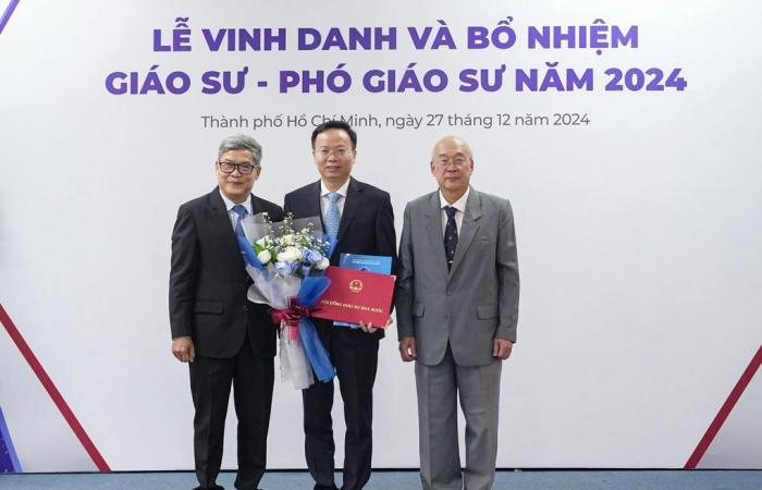 Class graduate becomes youngest associate professor at Ho Chi Minh City Polytechnic