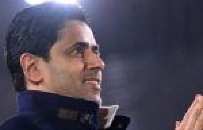 Nasser al-Khelaïfi present at PSG match eve training