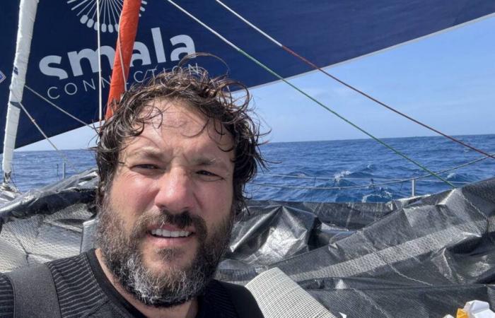 in the middle of the Vendée Globe, skipper Antoine Cornic will celebrate his birthday alone on his boat