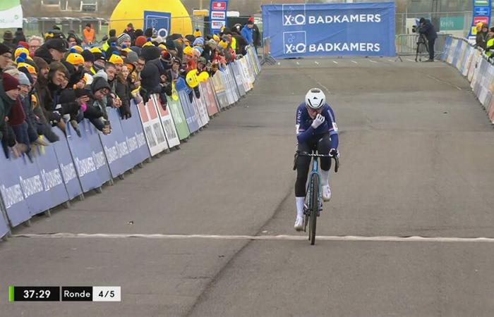 Puck Pieterse is the sand queen of Koksijde and records the first victory of the season