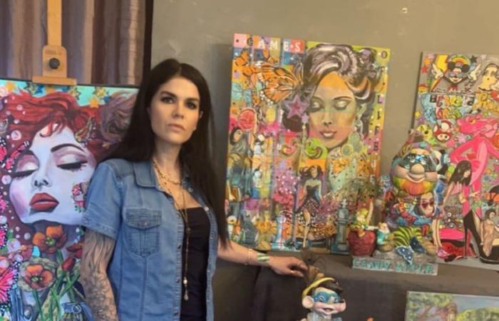 With Maly Labroquere, pop art settles in Pamiers