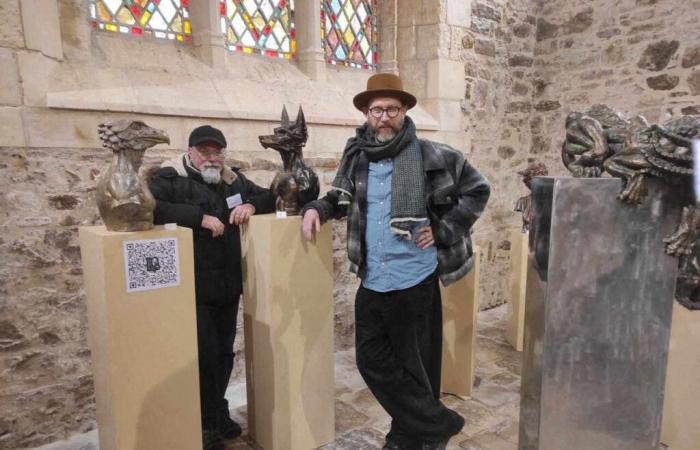 Recently an artist, he was robbed of €3,400 worth of works in Vendée