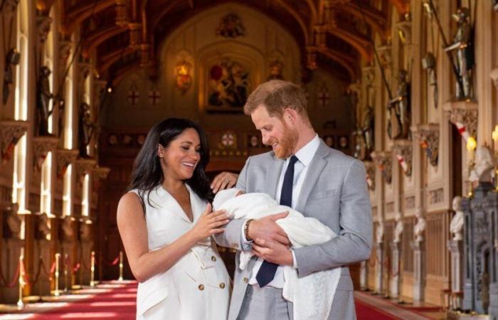 Where did this rare photo of Archie, the son of Meghan Markle and Prince Harry, come from?