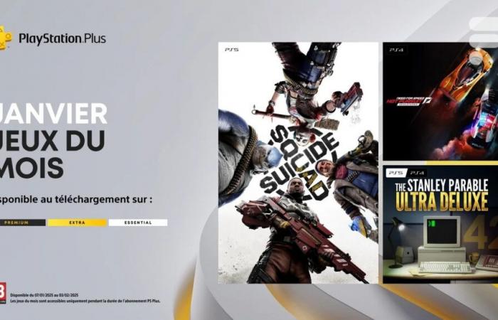 PlayStation Plus kicks off 2025 by offering three notable games