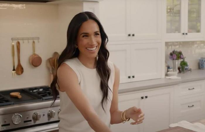 the media return of Meghan Markle as a cook on Netflix