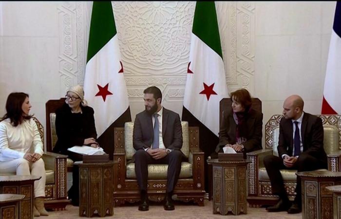 French and German foreign ministers meet new Syrian leader in Damascus