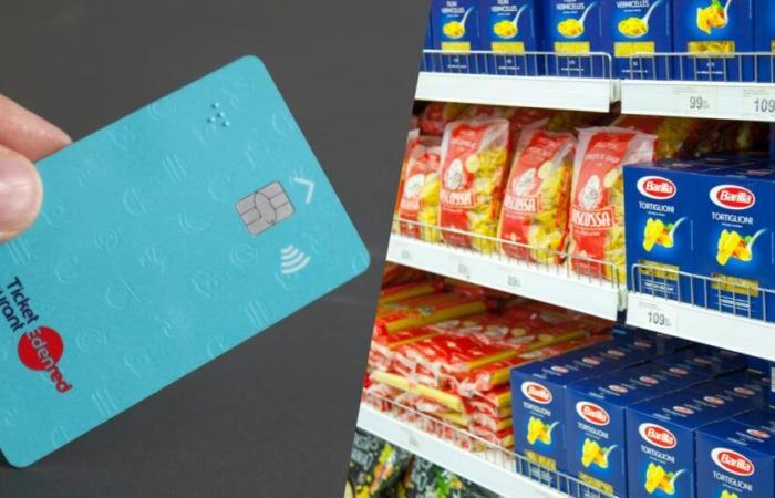 Pasta, hamburgers, flour… Can we still buy “forbidden” foods with meal vouchers?