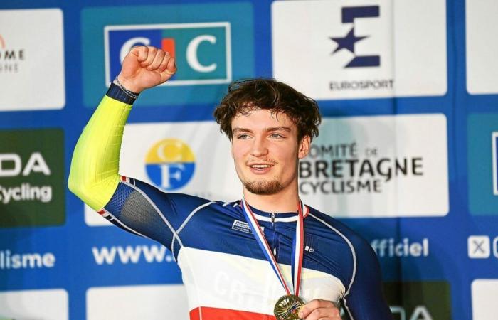 Étienne Oliviero, the feat of the day at the French track championships in Loudéac