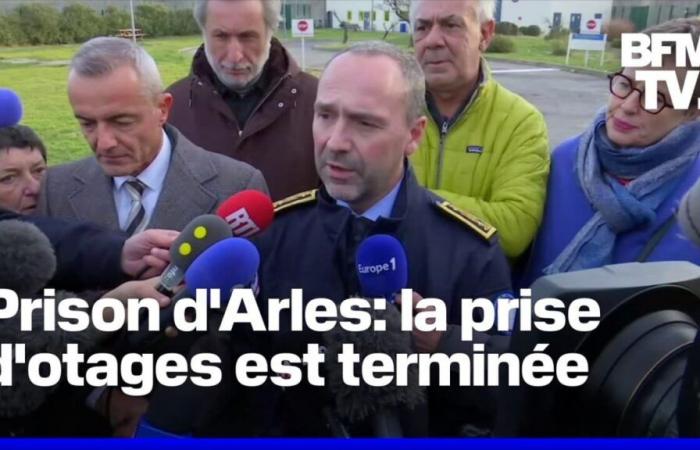 the press briefing from the Bouches-du-Rhône authorities