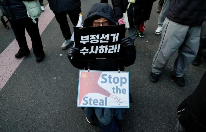 Supporters of South Korean Yoon adopt the slogan “Stop the Steal” and hope Trump will help them.