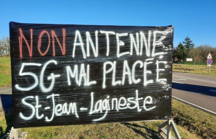 Saint-Jean-Lagineste. A collective of residents mobilized against the location of a 5G relay antenna