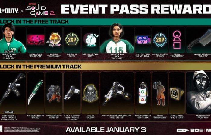 Black Ops 6: the Squid Game Premium Pass deemed “sickening” by players costs €10 | Xbox