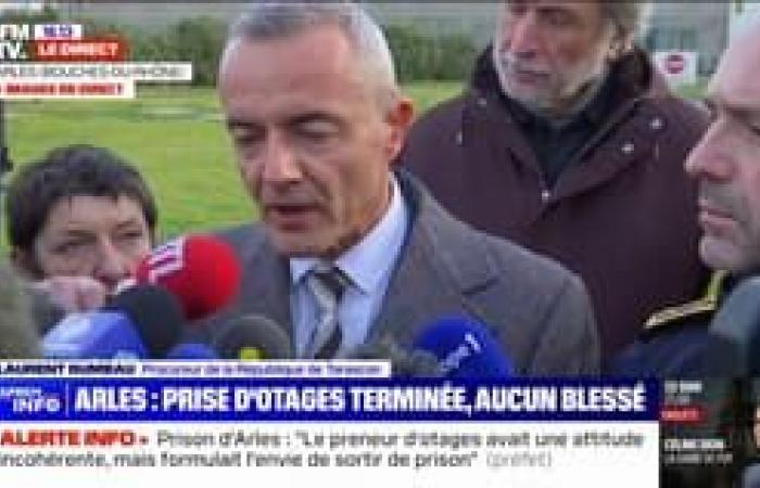 The hostage taking at Arles prison is over