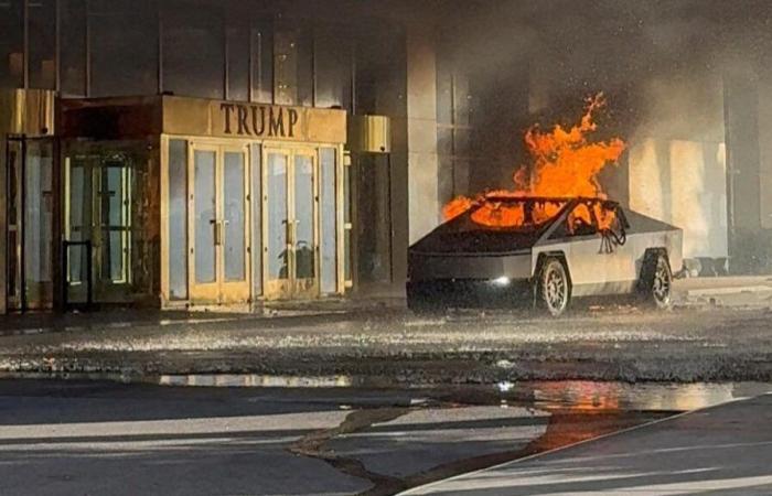 The explosion of the Tesla car in Las Vegas or the America of tomorrow?