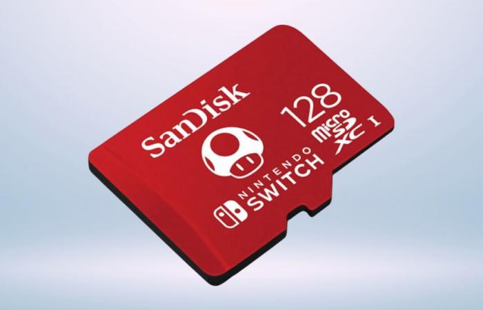 Goodbye storage problems with this Sandisk 128GB MicroSD card for your Nintendo Switch for less than €20