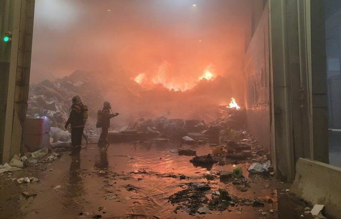 Fire at Narbonne waste sorting center brought under control