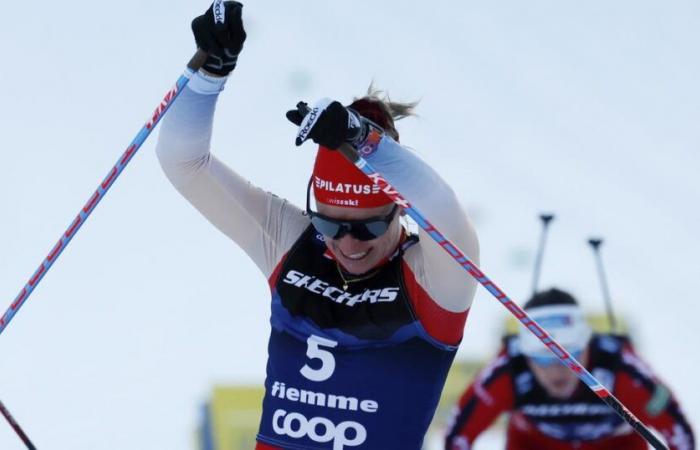 Nadine Fähndrich establishes herself as boss in Val di Fiemme – rts.ch