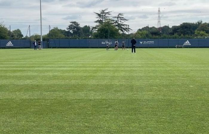 Girondins: Lassana Diabaté and Jean Grillot resume collective training