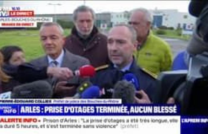 the press briefing from the Bouches-du-Rhône authorities