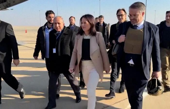 German and French foreign ministers visit Syria