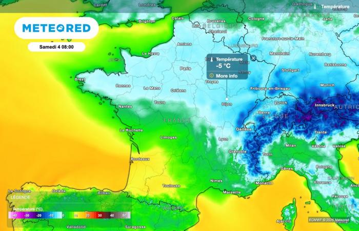 our maps confirm a spectacular drop in temperatures in France! How far will they go?