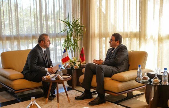 Morocco-France: Mr. KAYOUH meets with the French Ambassador to promote cooperation between the two countries