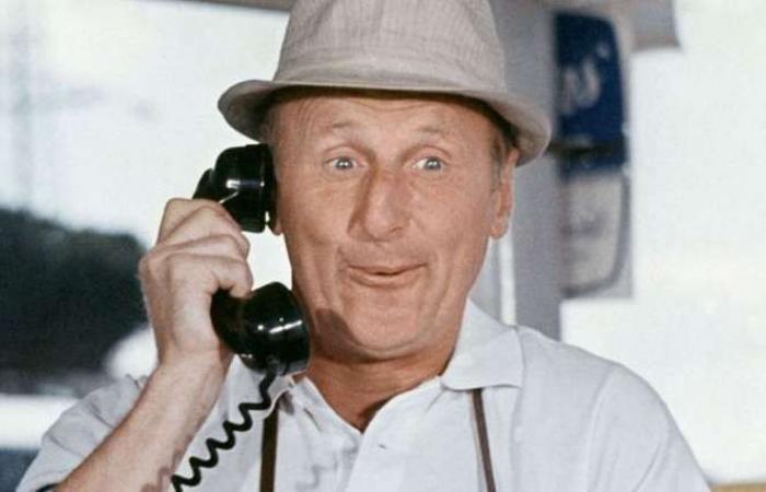 no Bourvil fan managed to recognize these 10 films in one image