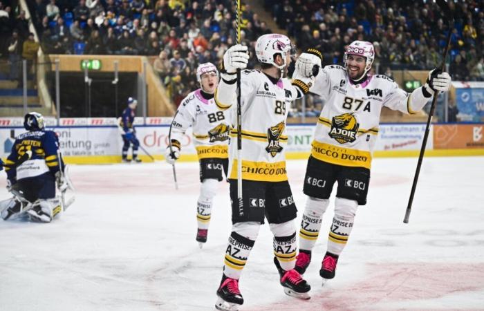 By beating Davos, HC Ajoie was finally rewarded on the road