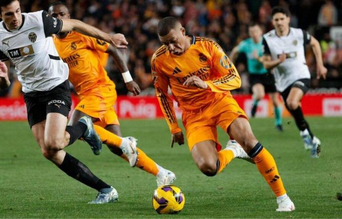 outnumbered, Real Madrid overthrow Valencia in a crazy match