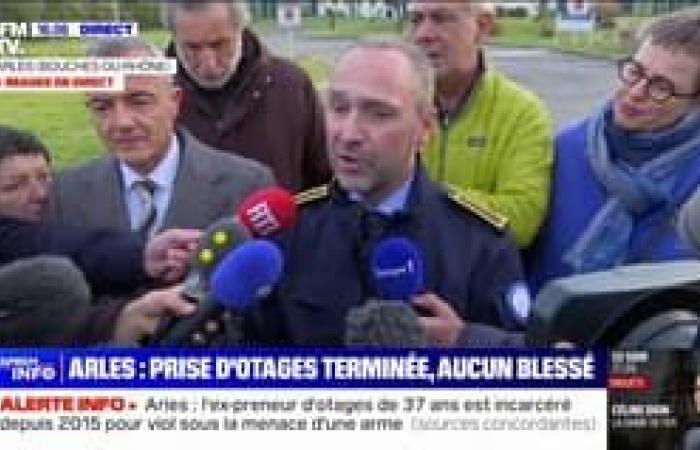 the press briefing from the Bouches-du-Rhône authorities