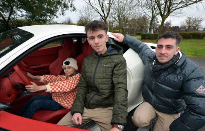 “It puts glitter in his eyes”: a ride in a Ferrari, an enchanted break for a child suffering from cancer